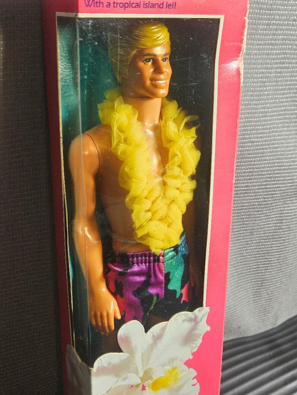 1985 VINTAGE ORIGINAL TROPICAL KEN NRFB #1020 Vintage 80's Barbie